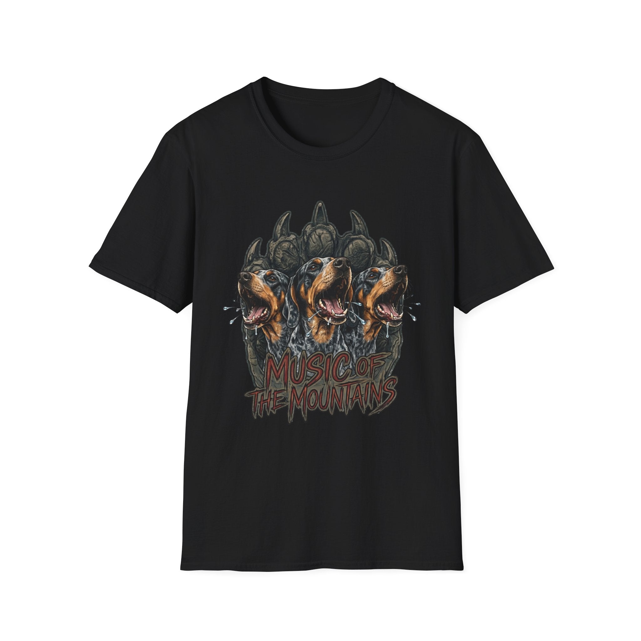 Music of the Mountains - Blue Tick T-Shirt