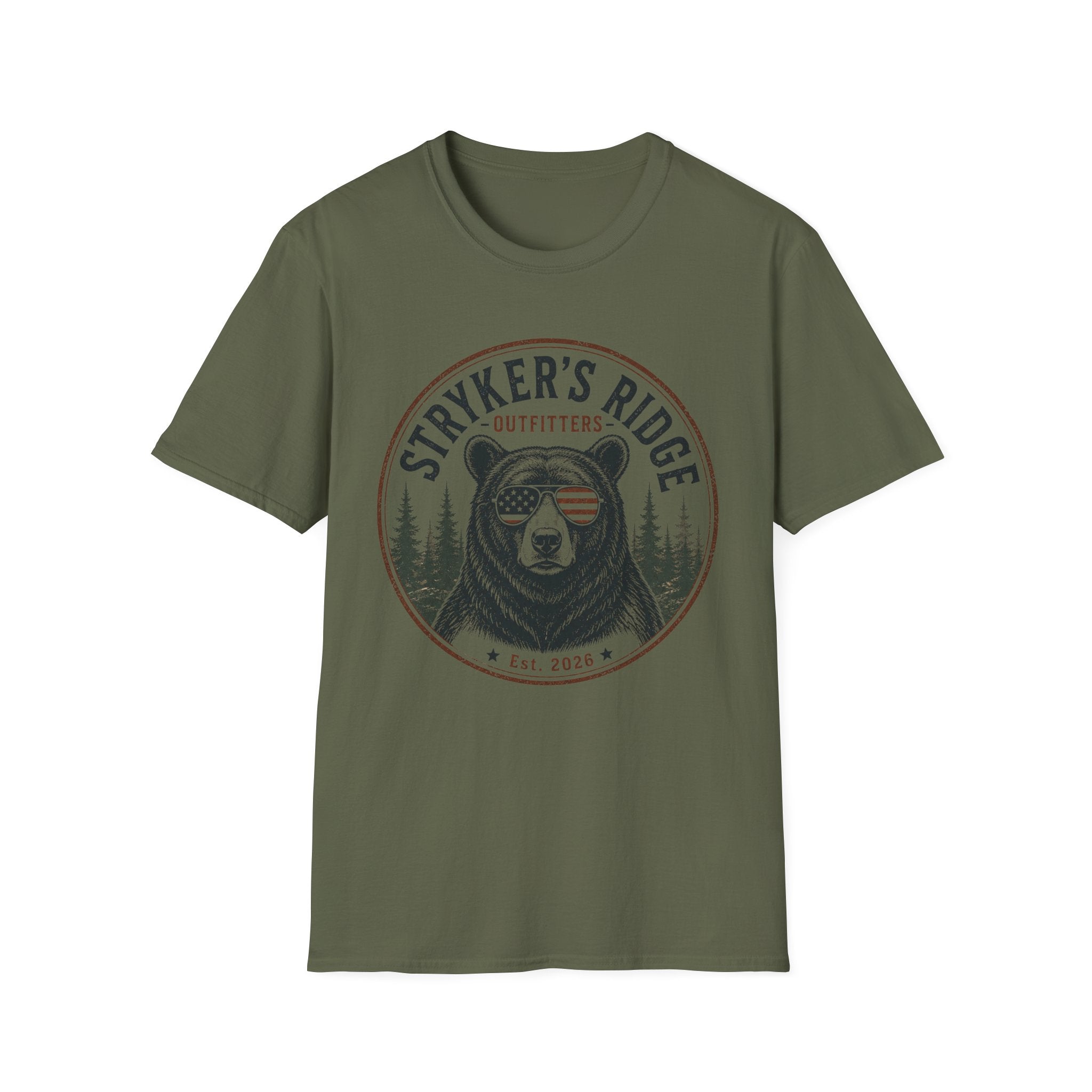 Stryker's Ridge Patriotic Glasses T-Shirt