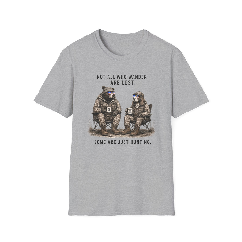 Americana Animals Not All Who Wander Are Lost T-Shirt