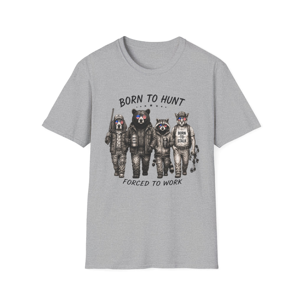 Americana Animals Born to Hunt T-Shirt