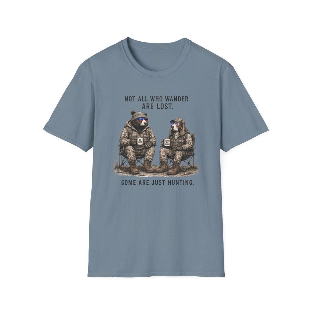 Americana Animals Not All Who Wander Are Lost T-Shirt