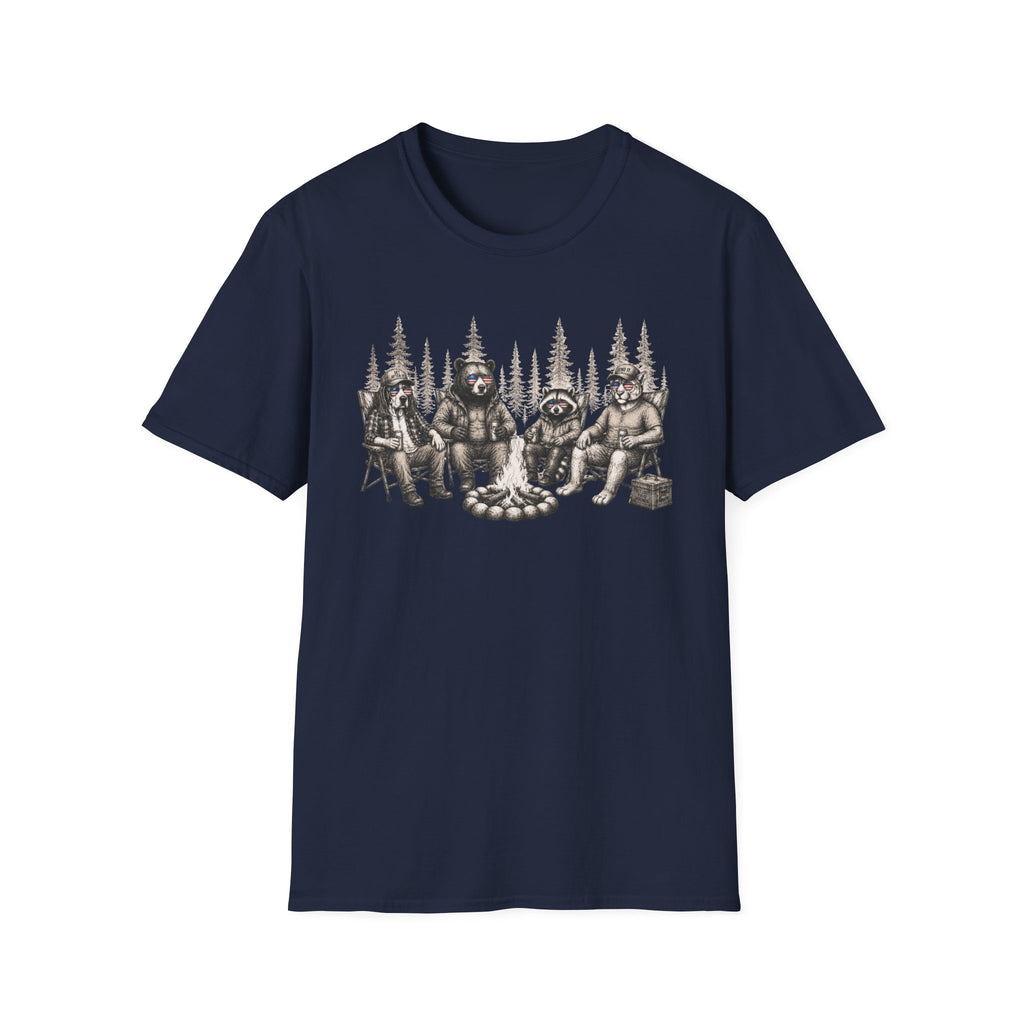 Americana Animals Bonfire T-Shirt