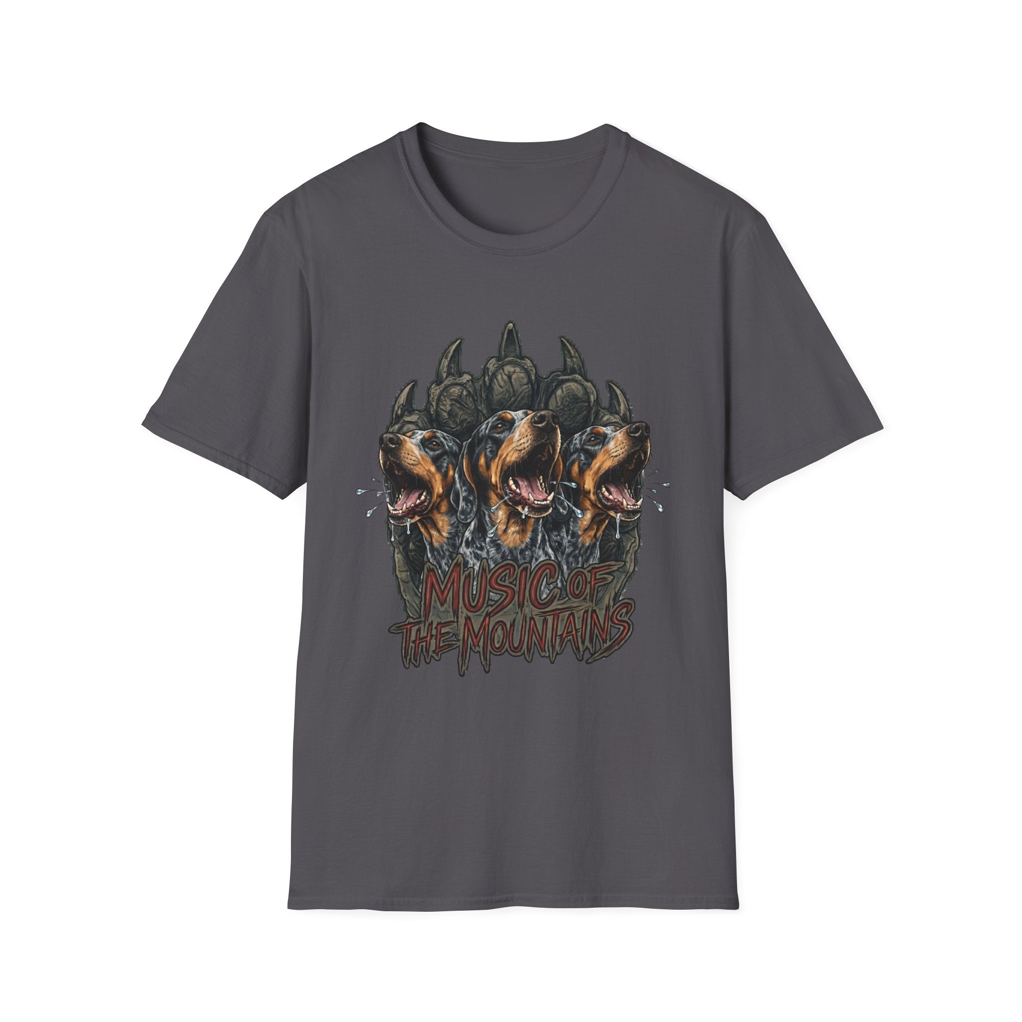 Music of the Mountains - Blue Tick T-Shirt