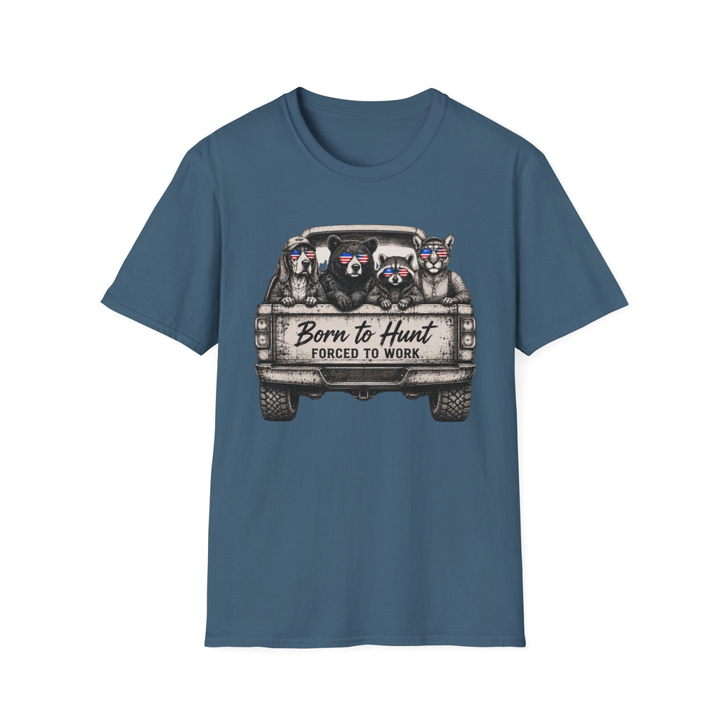 Americana Animals Born To Hunt T-Shirt