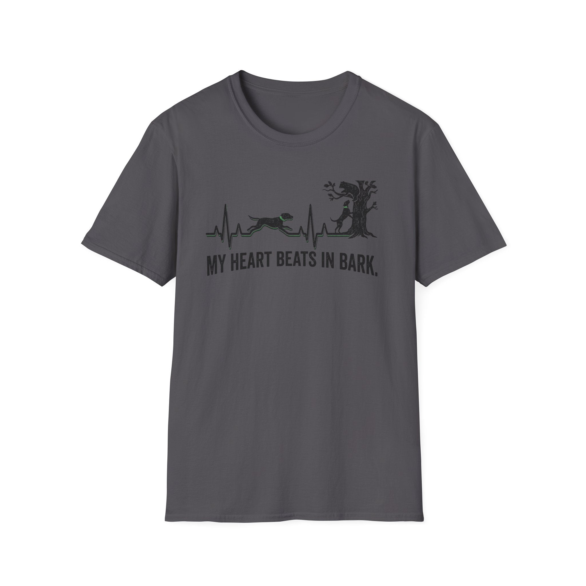 My Heart Beats in Bark - Bear T-Shirt
