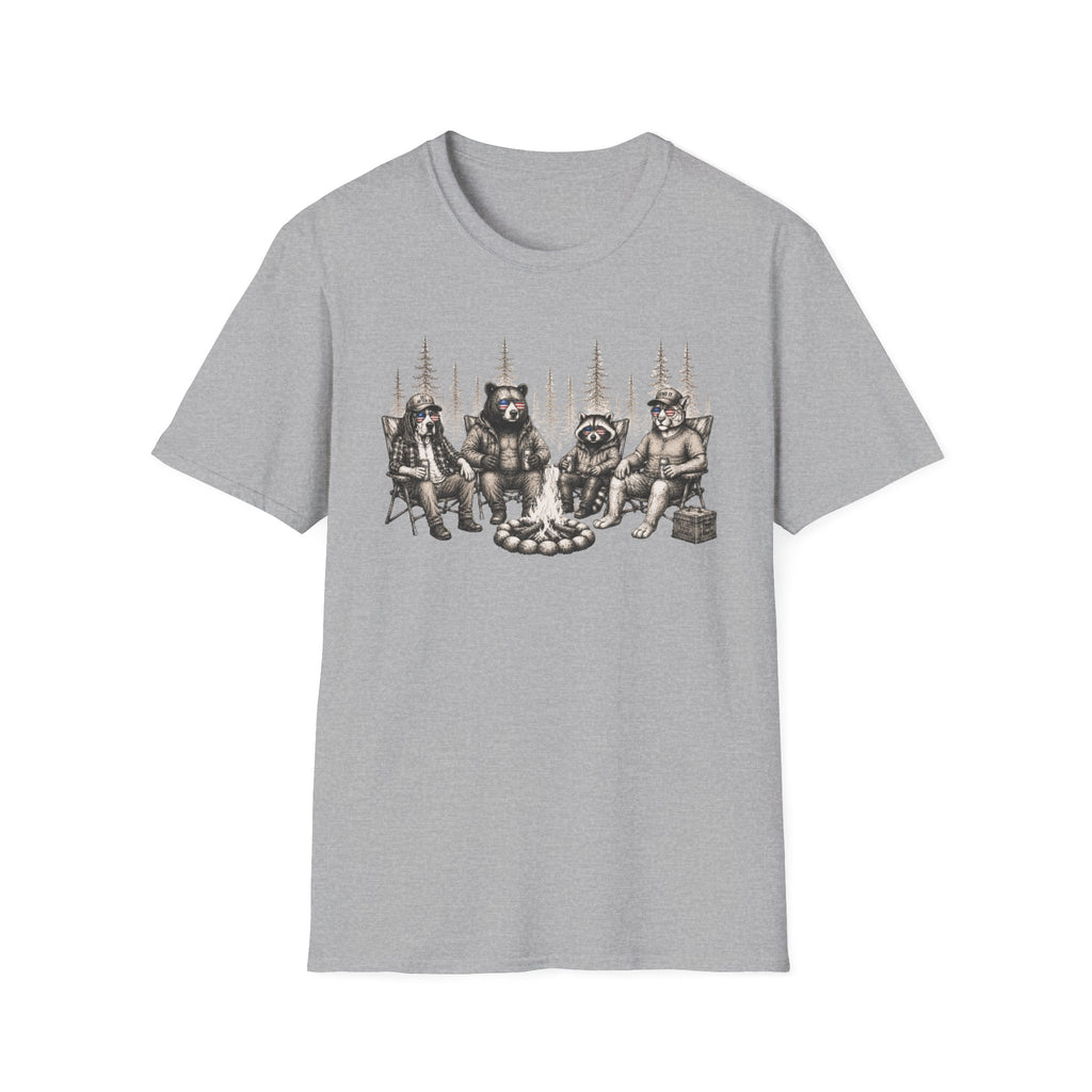 Americana Animals Bonfire T-Shirt