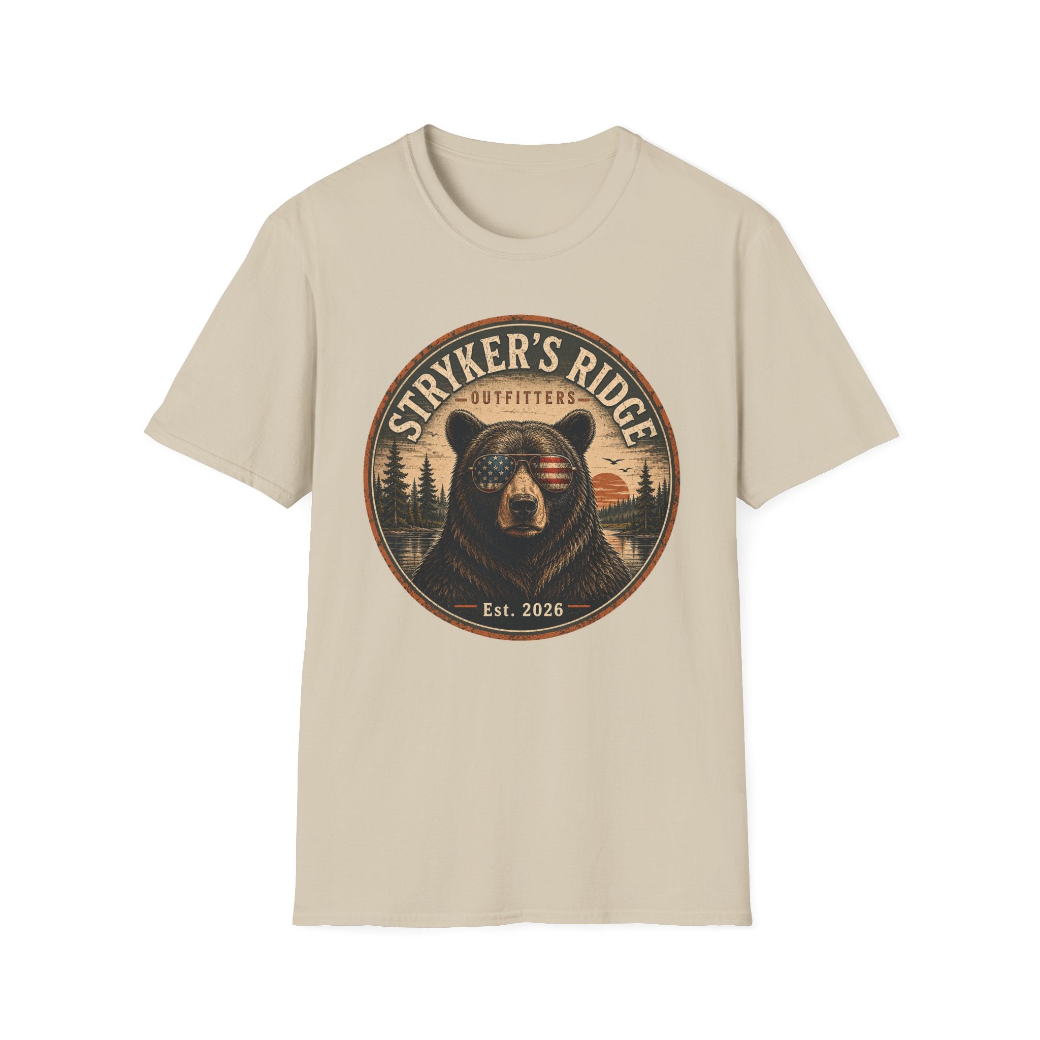 Stryker's Ridge Patriotic Glasses 2 T-Shirt