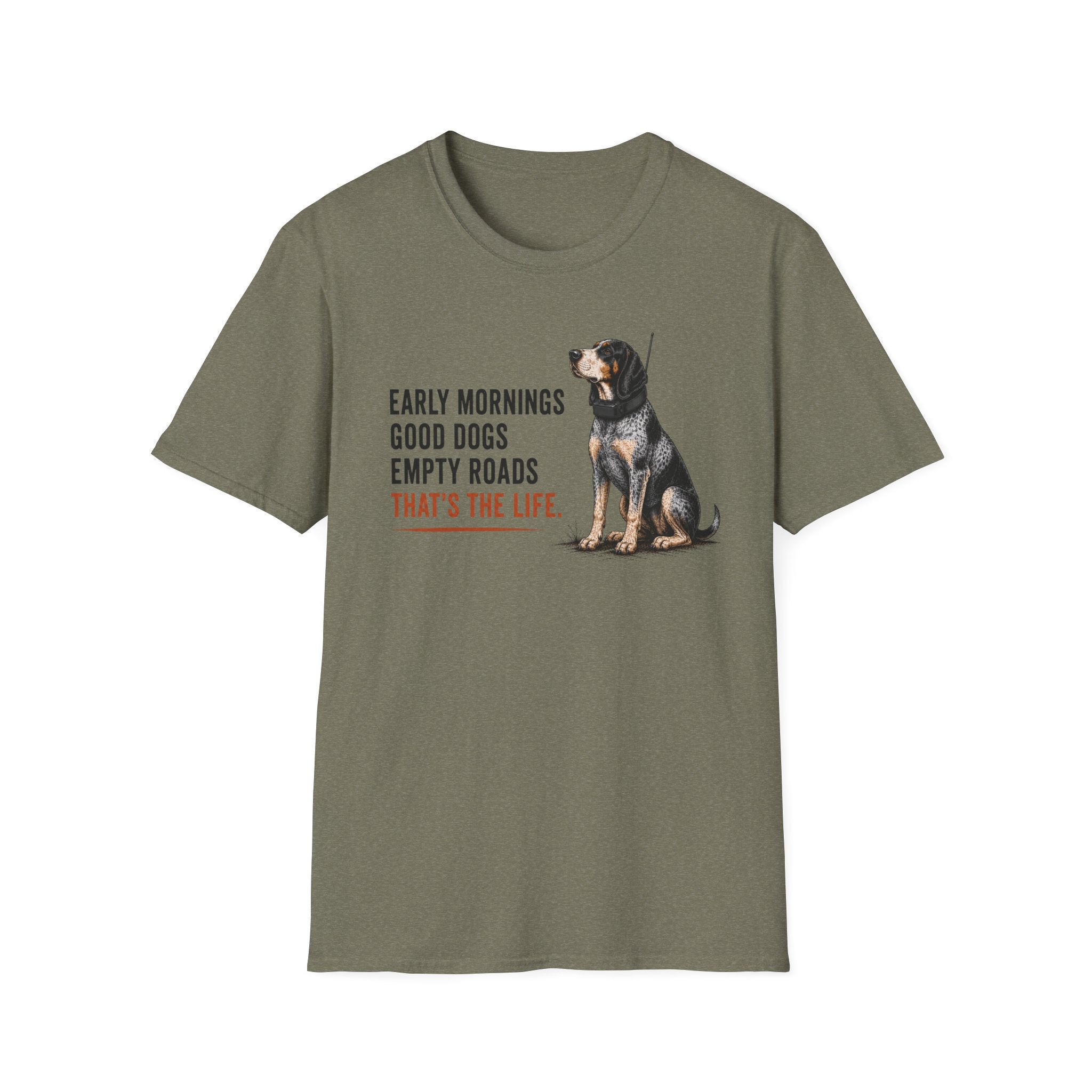 Early Mornings - Blue Tick T-Shirt