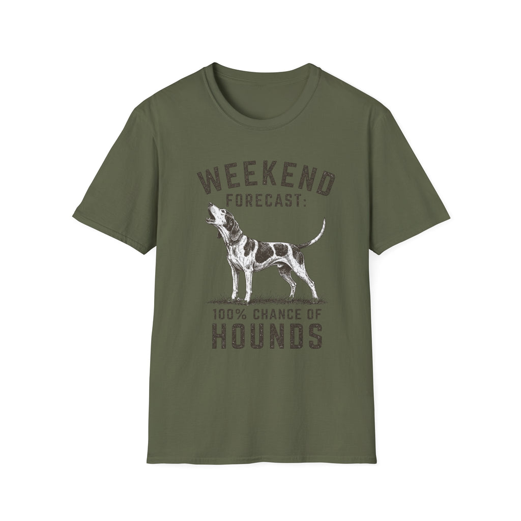 100% Chance Of Hounds T-Shirt