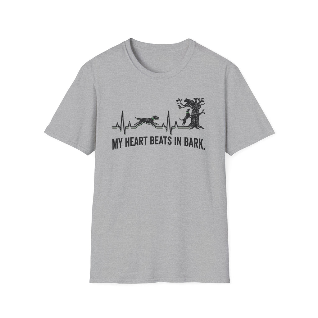 My Heart Beats in Bark - Bear T-Shirt