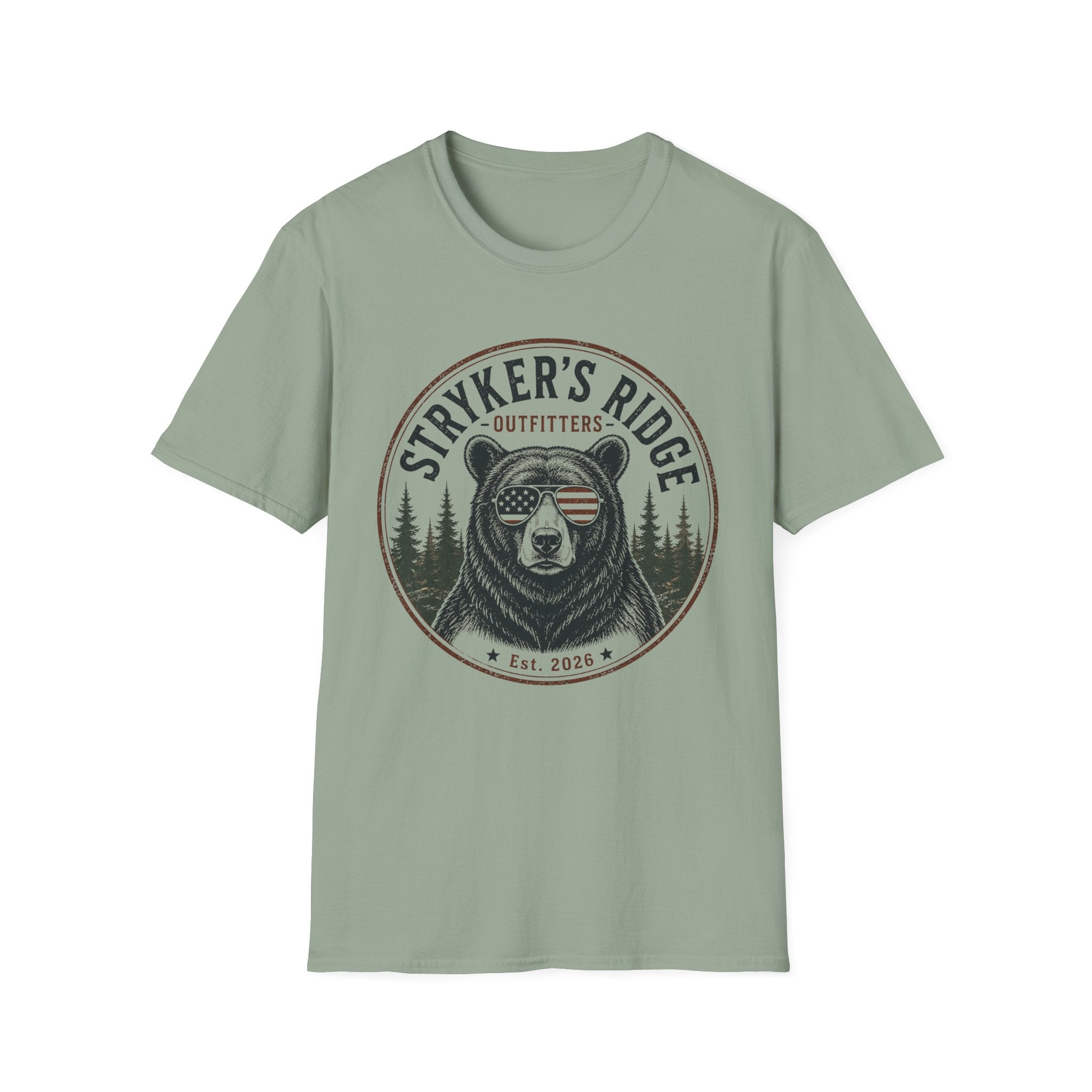 Stryker's Ridge Patriotic Glasses T-Shirt