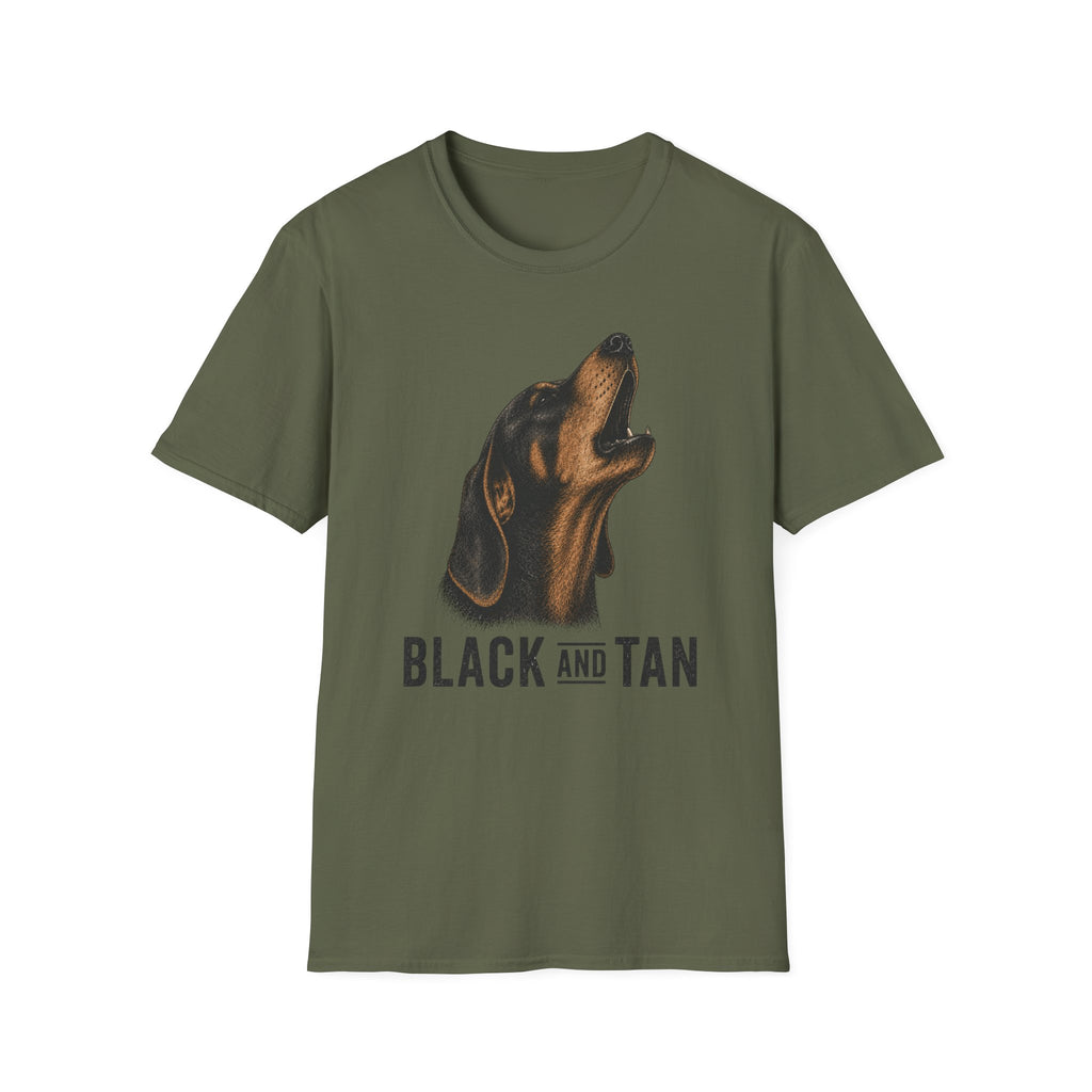 Black and Tan T-Shirt