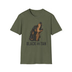 Black and Tan T-Shirt