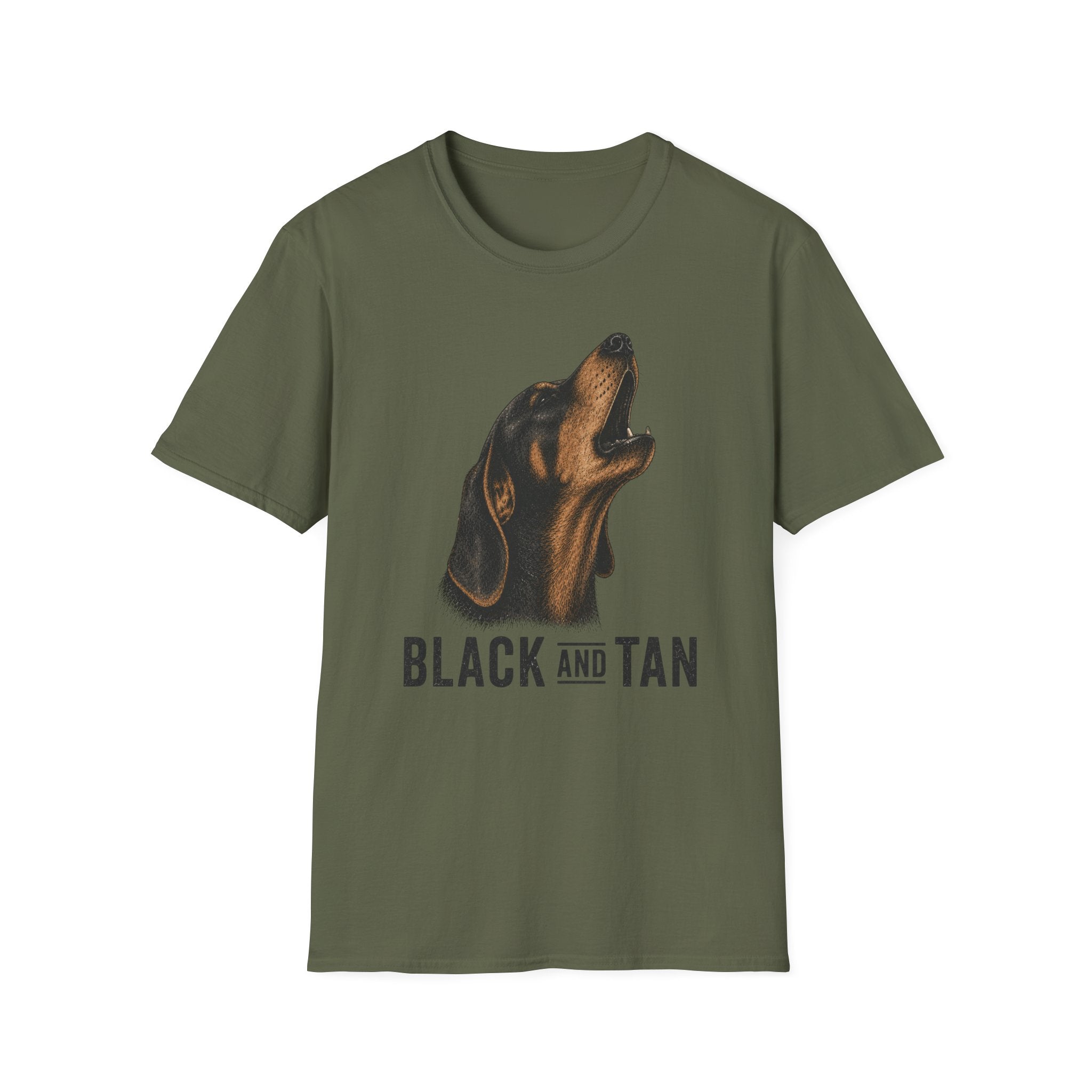 Black and Tan T-Shirt