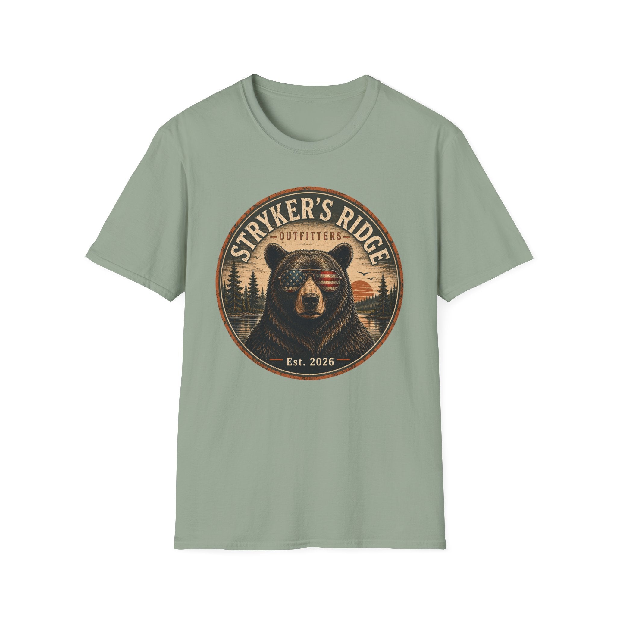 Stryker's Ridge Patriotic Glasses 2 T-Shirt