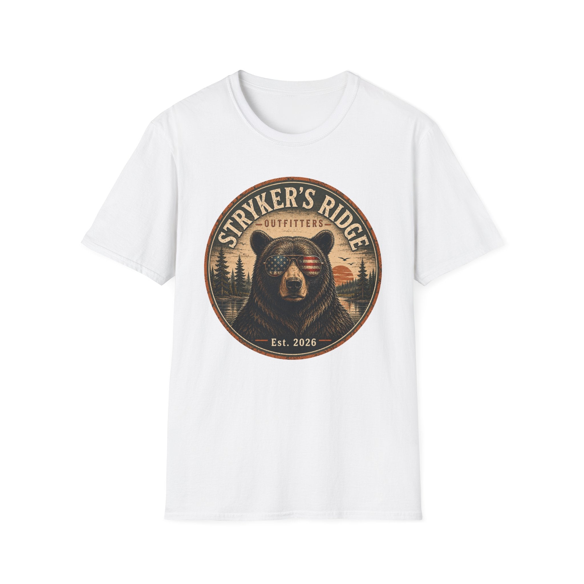 Stryker's Ridge Patriotic Glasses 2 T-Shirt