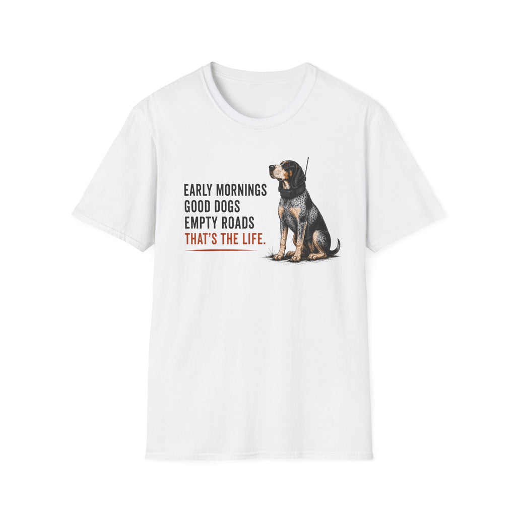 Early Mornings - Blue Tick T-Shirt