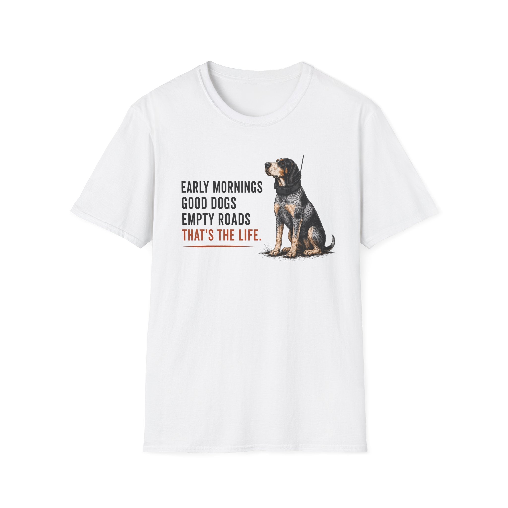 Early Mornings - Blue Tick T-Shirt