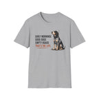 Early Mornings - Blue Tick T-Shirt