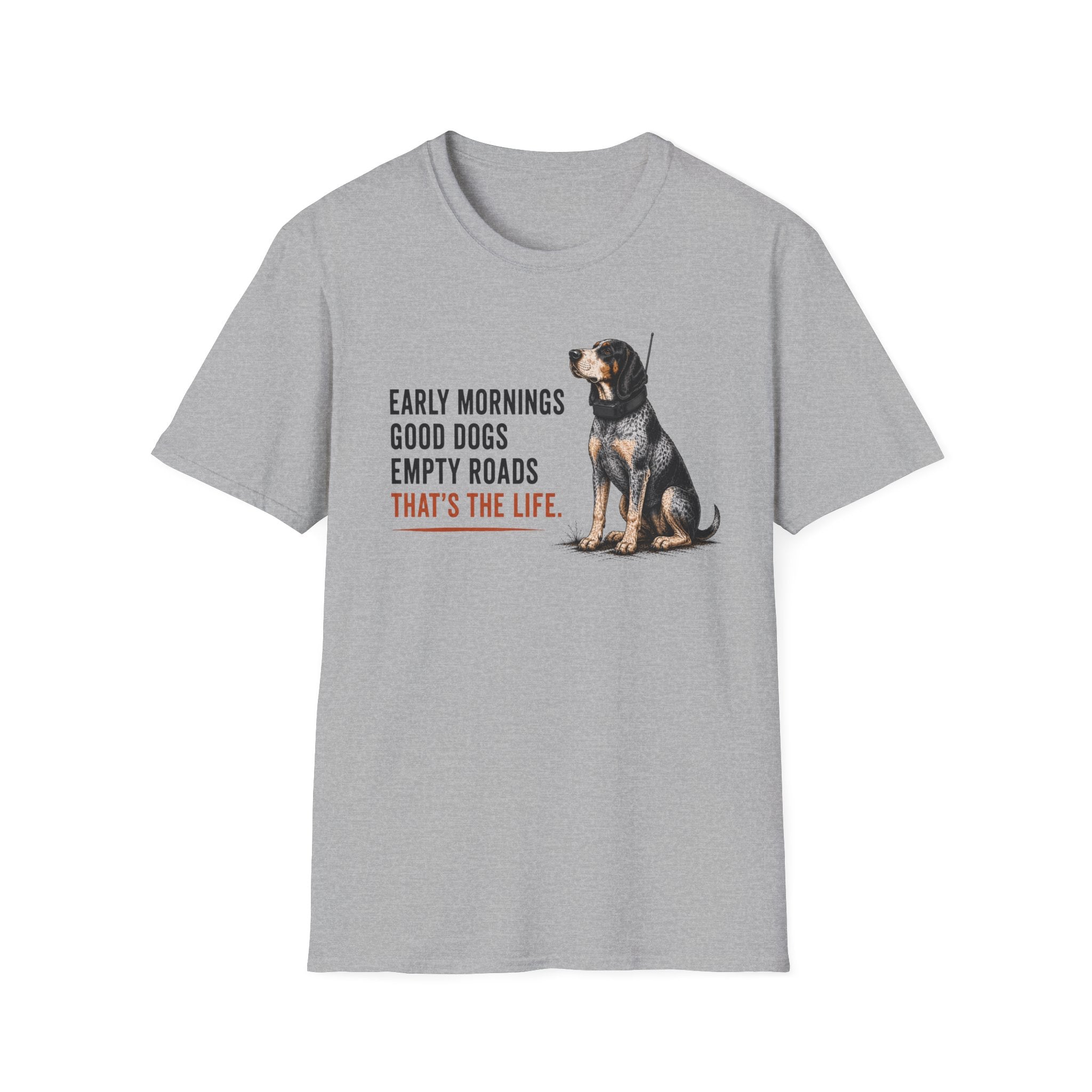 Early Mornings - Blue Tick T-Shirt