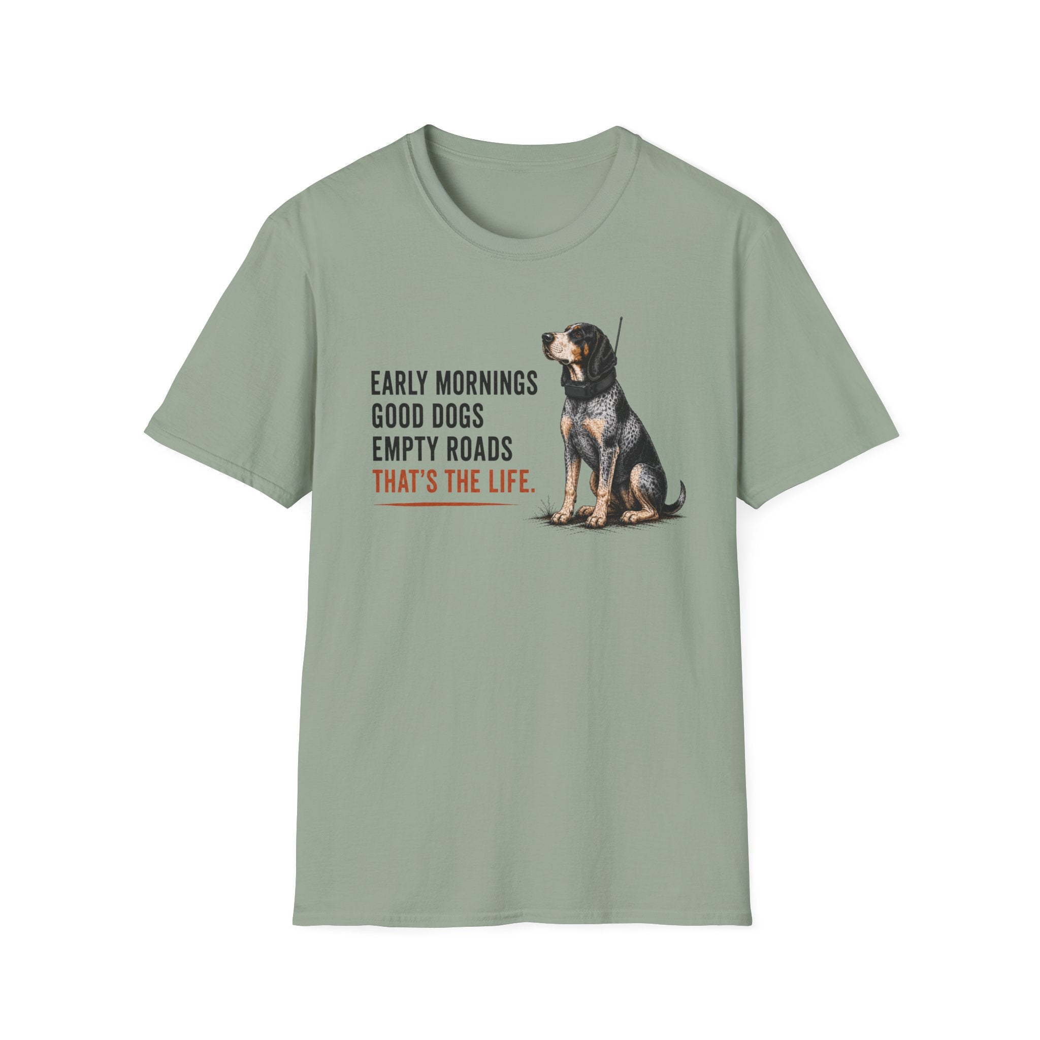 Early Mornings - Blue Tick T-Shirt