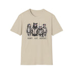 Americana Animals Hunt Eat Repeat T-Shirt