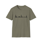 Dogs Behind Bear T-Shirt