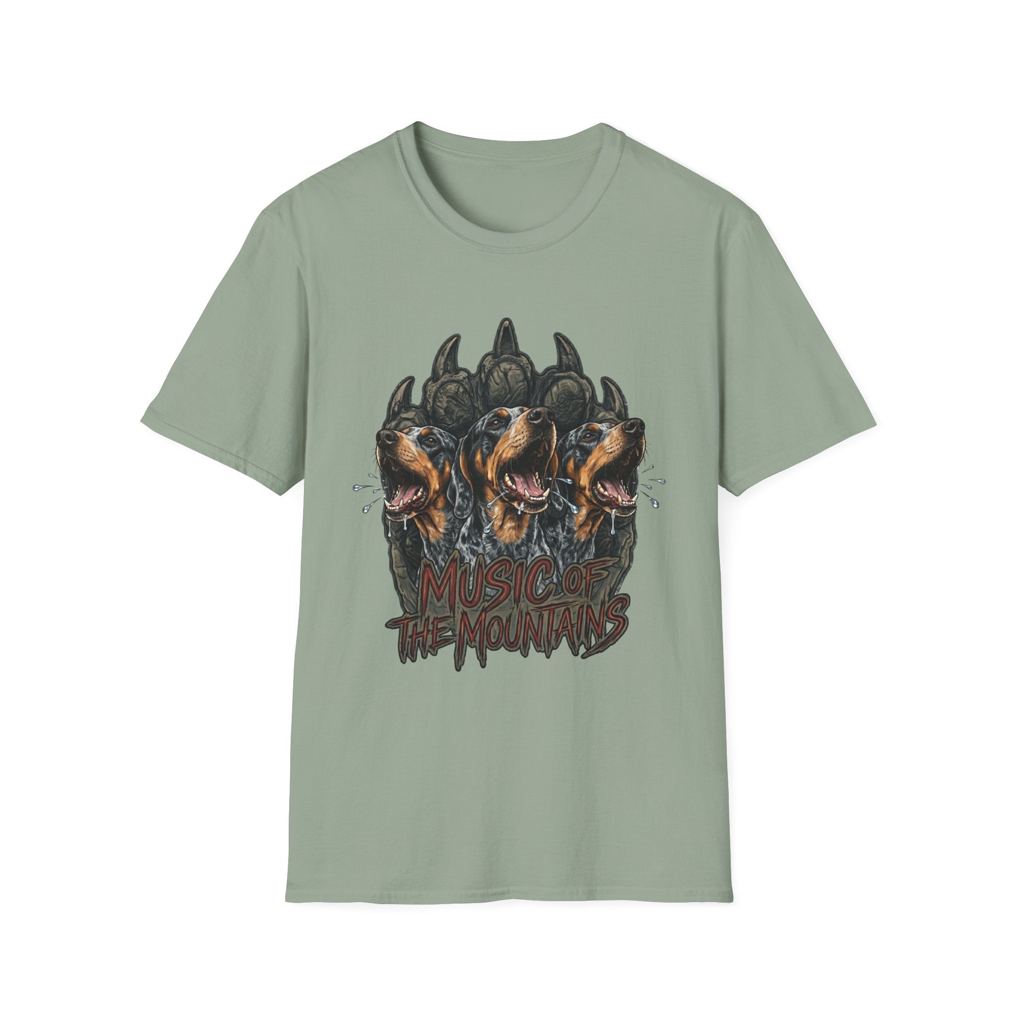 Music of the Mountains - Blue Tick T-Shirt