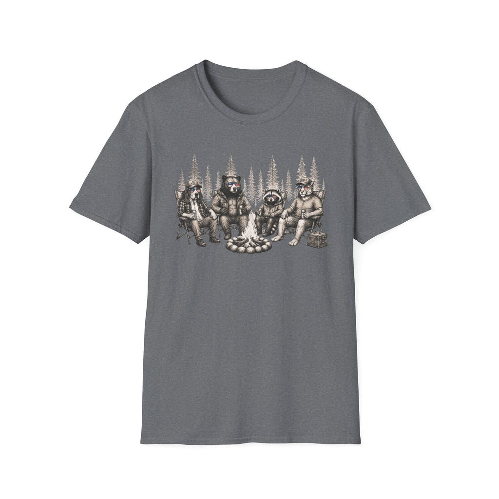 Americana Animals Bonfire T-Shirt