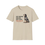 Early Mornings - Blue Tick T-Shirt