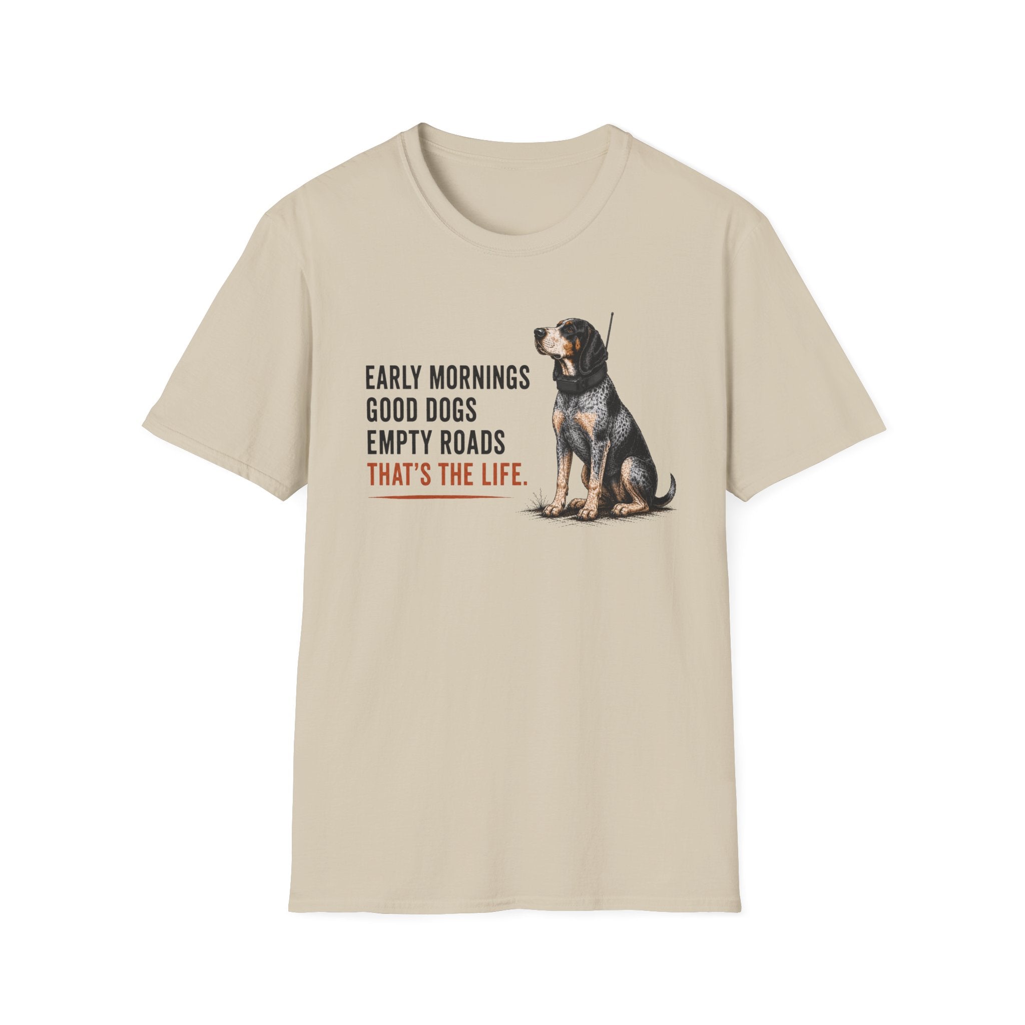 Early Mornings - Blue Tick T-Shirt