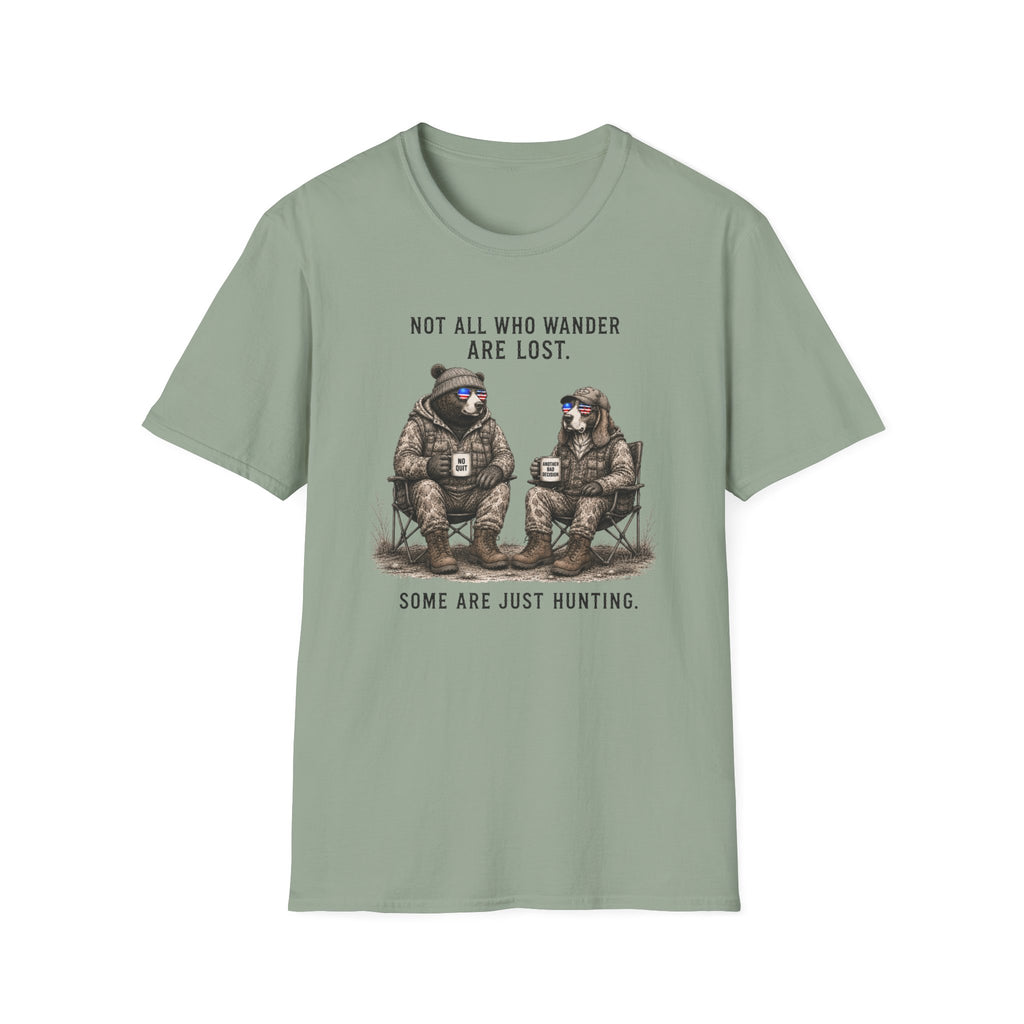 Americana Animals Not All Who Wander Are Lost T-Shirt