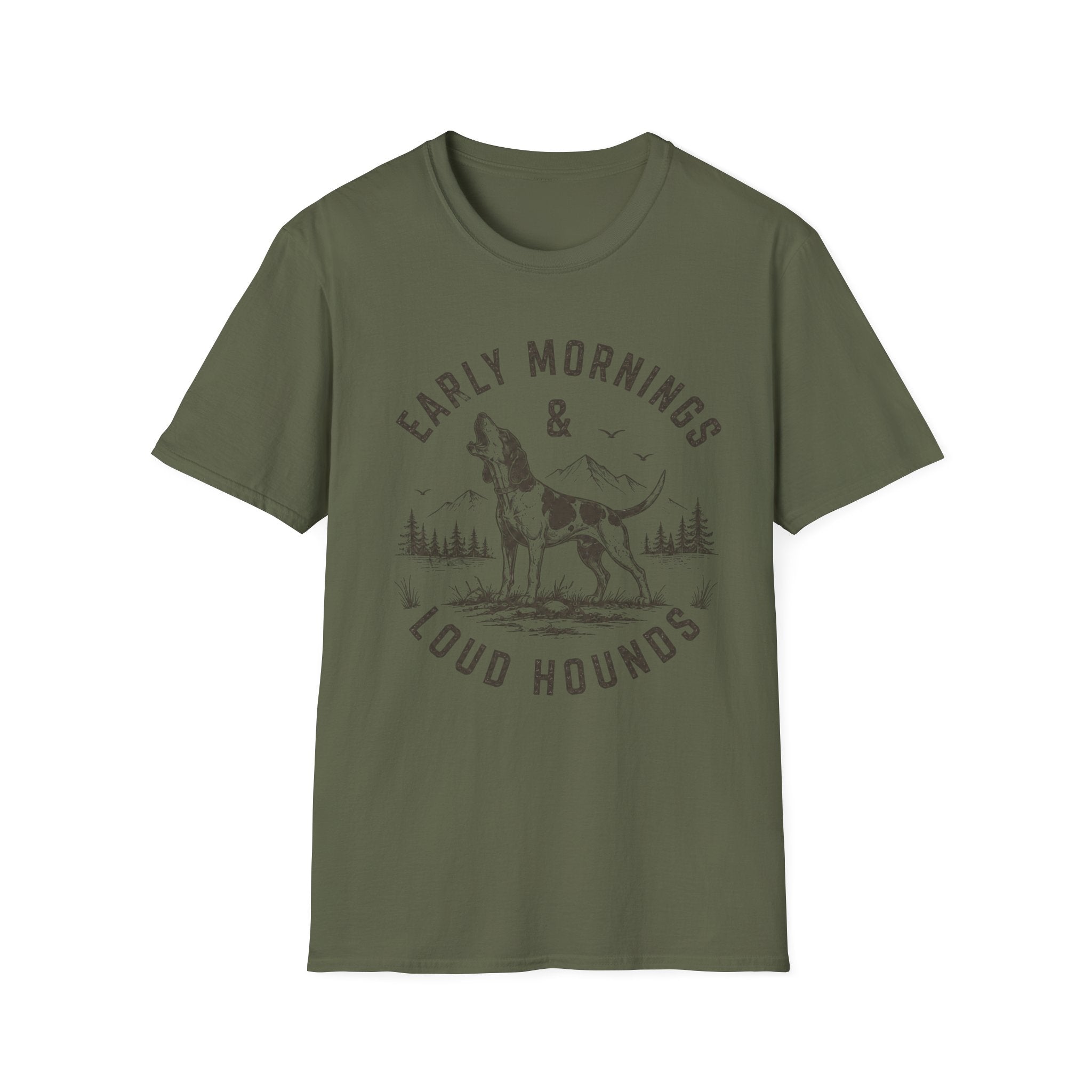 Early Mornings & Loud Hounds T-Shirt
