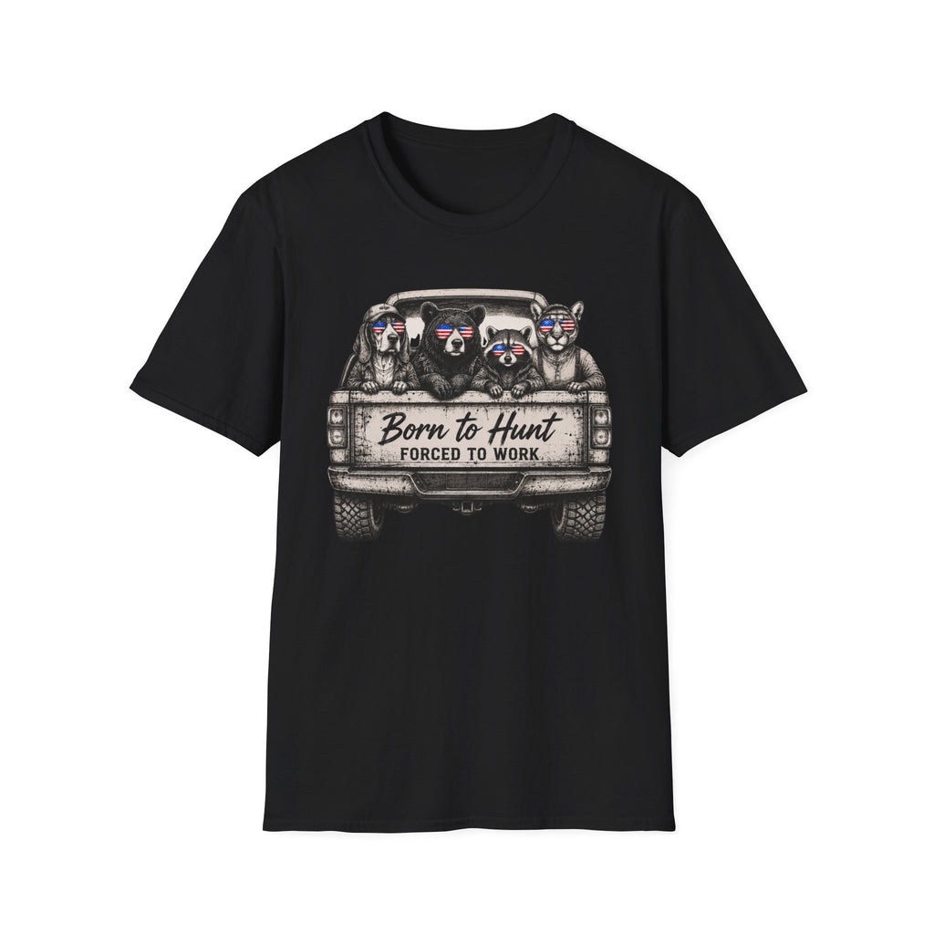 Americana Animals Born To Hunt T-Shirt