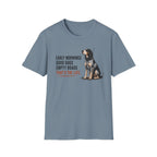 Early Mornings - Blue Tick T-Shirt