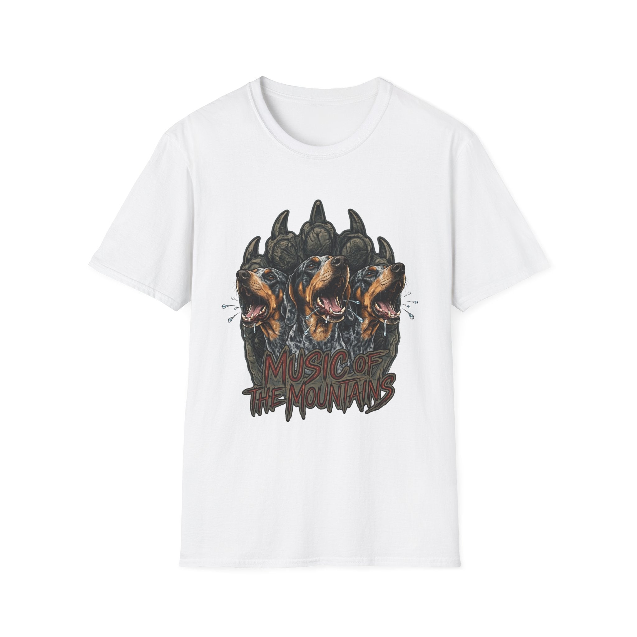 Music of the Mountains - Blue Tick T-Shirt
