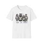 Americana Animals Hunt Eat Repeat T-Shirt
