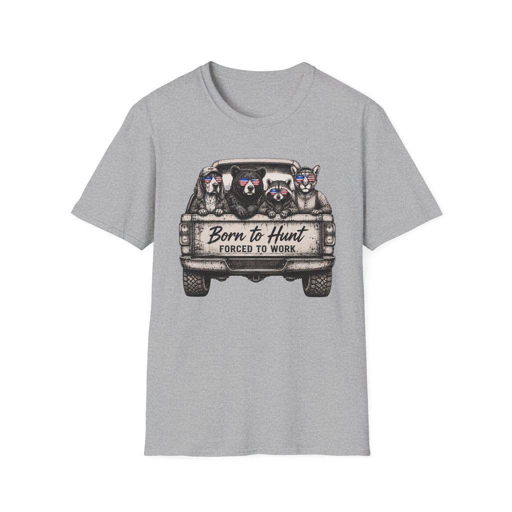 Americana Animals Born To Hunt T-Shirt