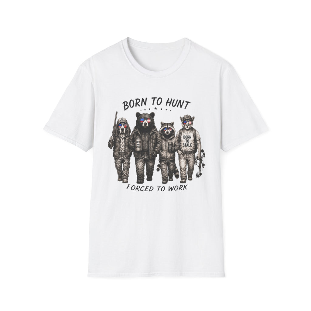 Americana Animals Born to Hunt T-Shirt