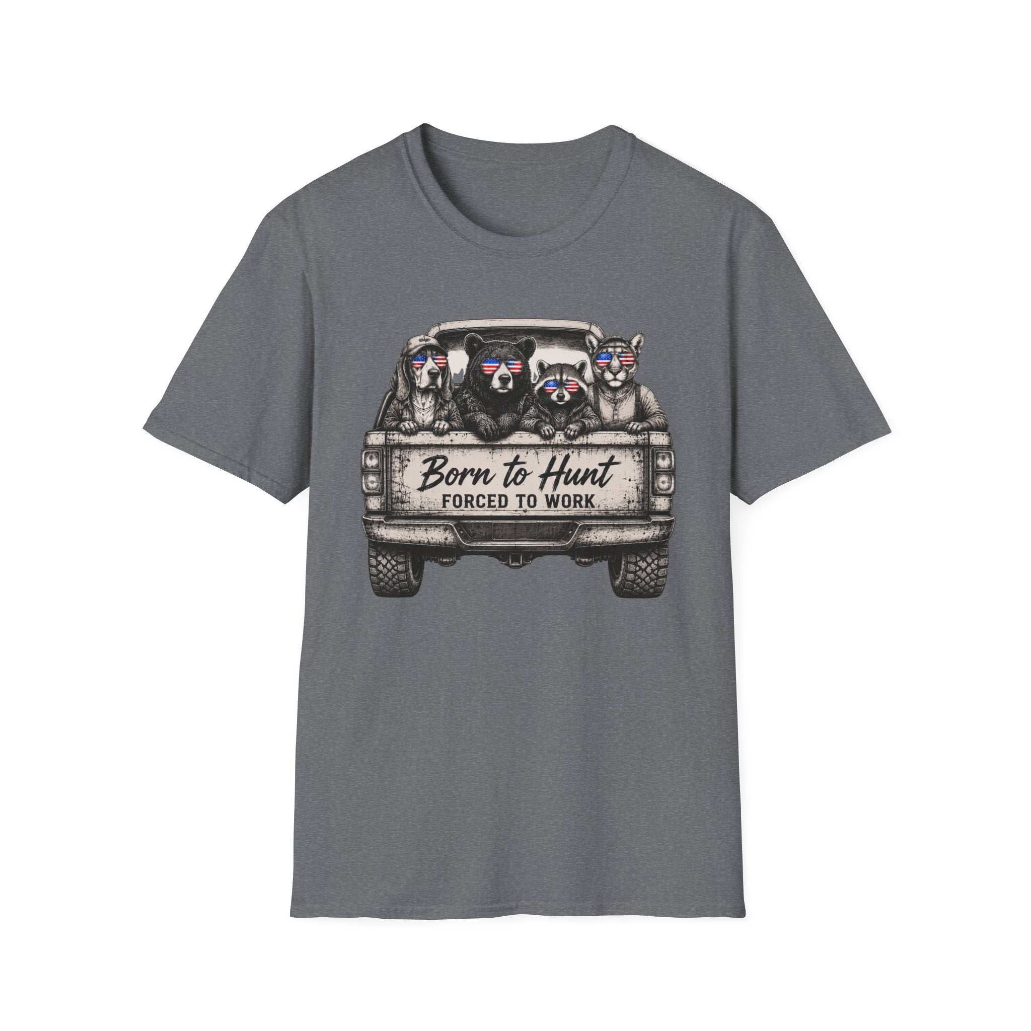 Americana Animals Born To Hunt T-Shirt