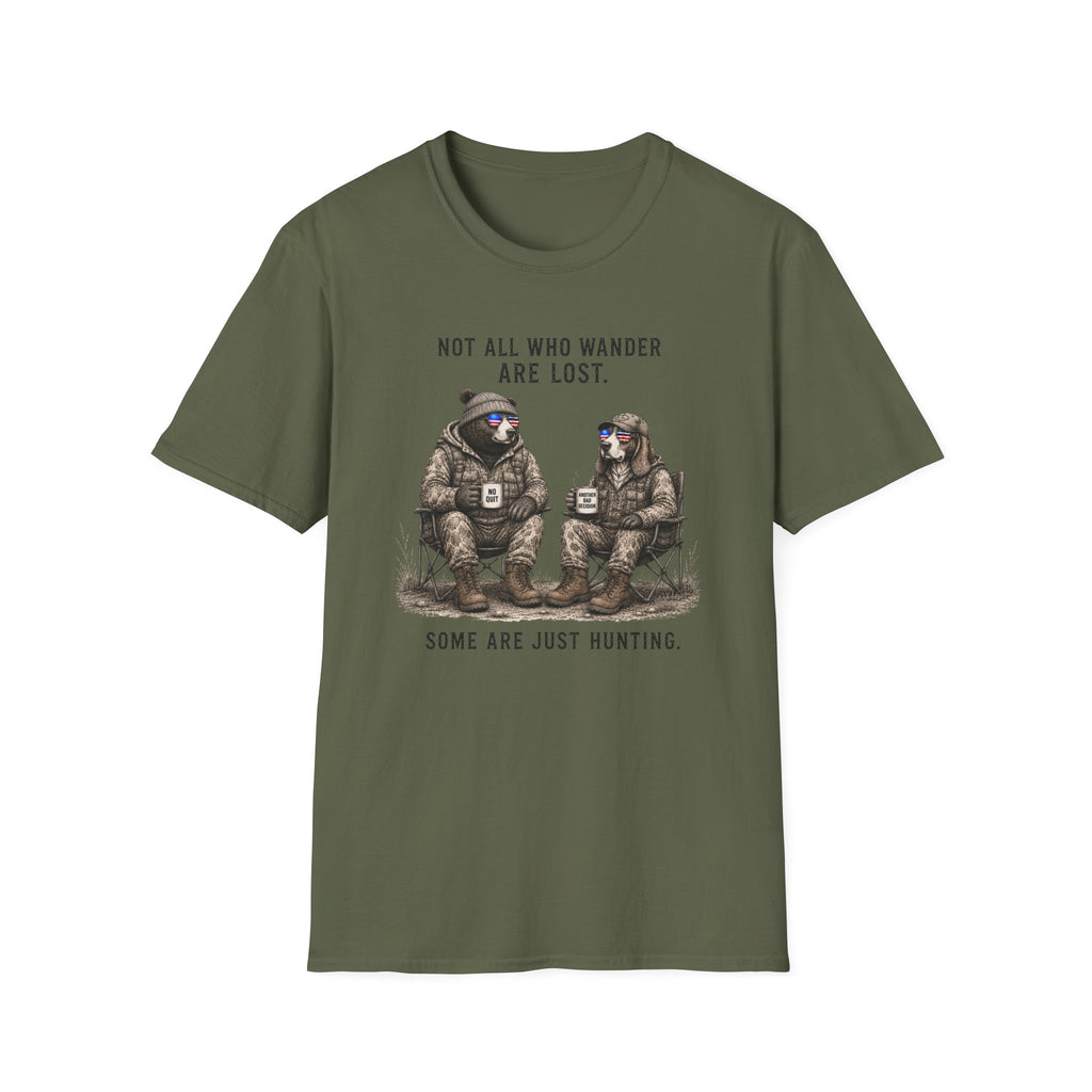 Americana Animals Not All Who Wander Are Lost T-Shirt