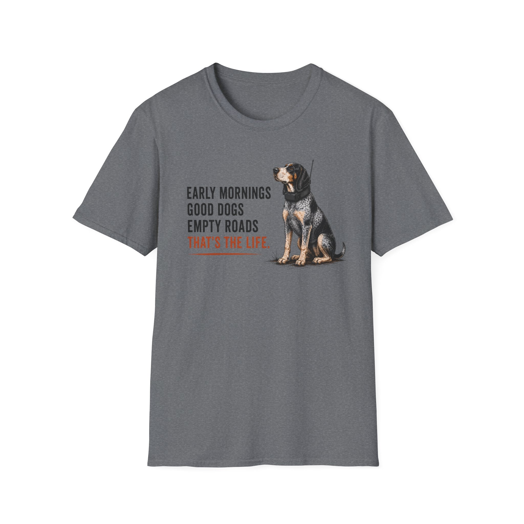 Early Mornings - Blue Tick T-Shirt