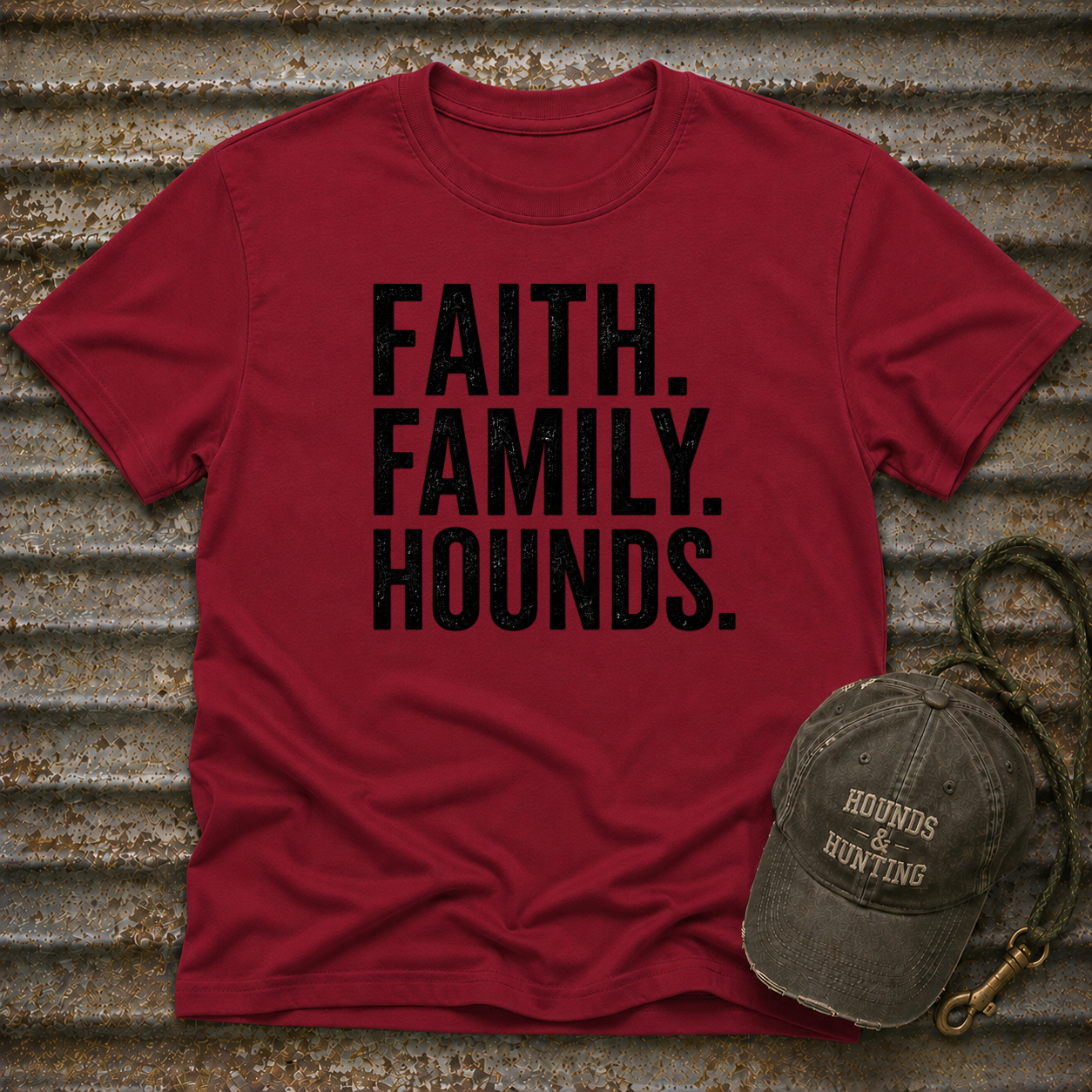 Faith. Family. Hounds.  T-Shirt