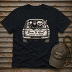 Americana Animals Born To Hunt 2 T-Shirt