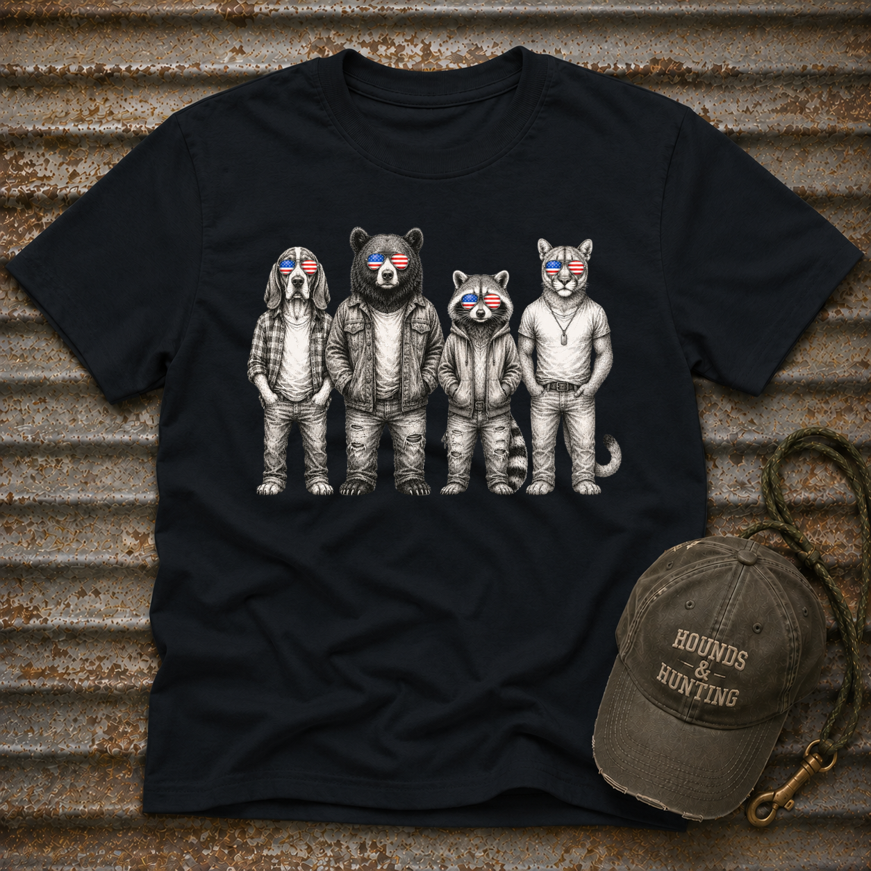 Americana Animals T-Shirt