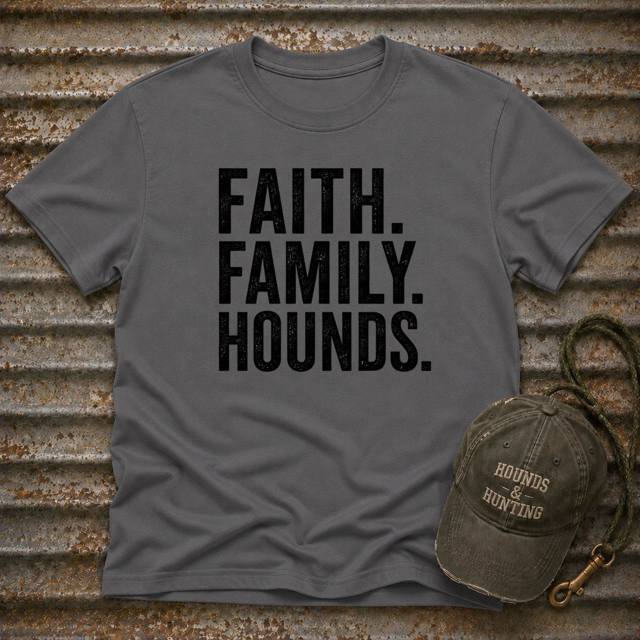 Faith. Family. Hounds.  T-Shirt