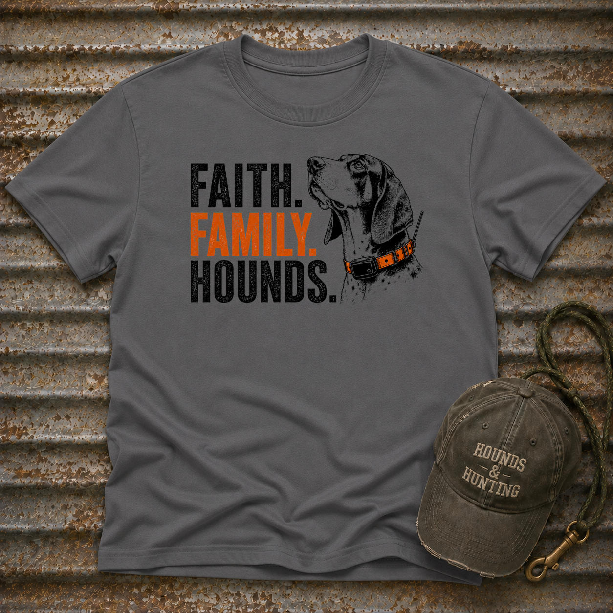 Faith Family Hounds w/ Hound T-Shirt
