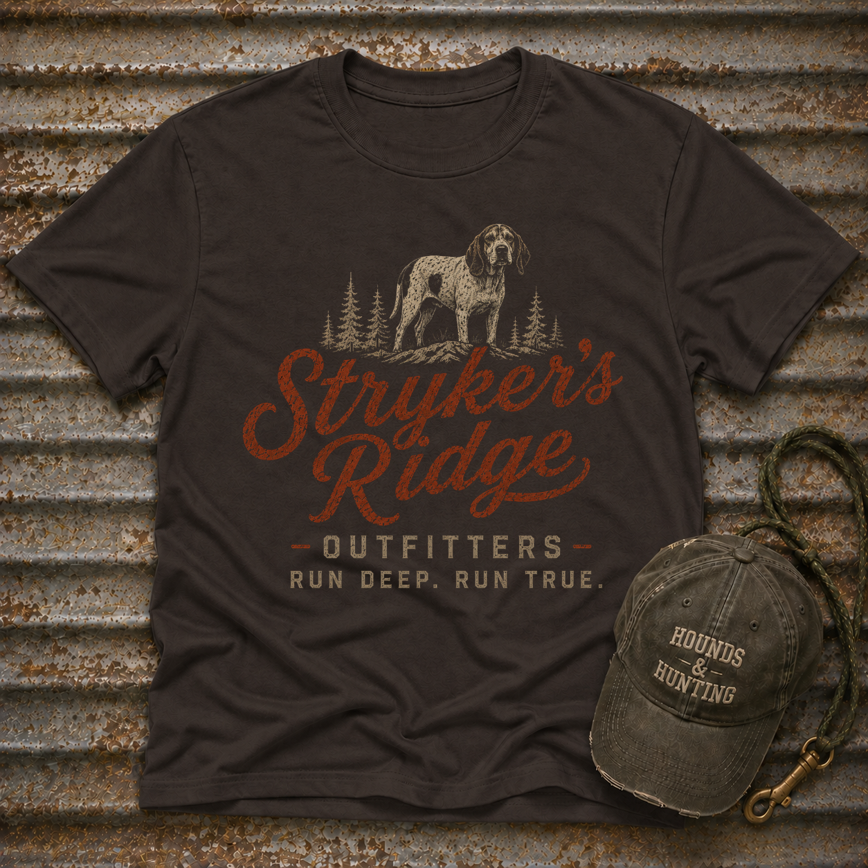 Stryker's Ridge Outfitters - Run Deep Run True T-Shirt