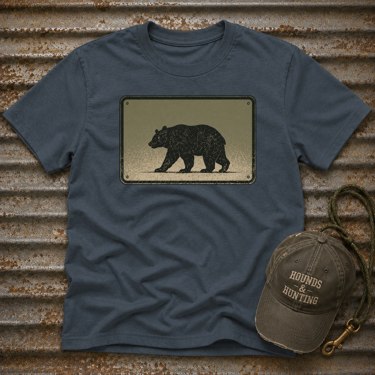 Bear Plaque T-Shirt