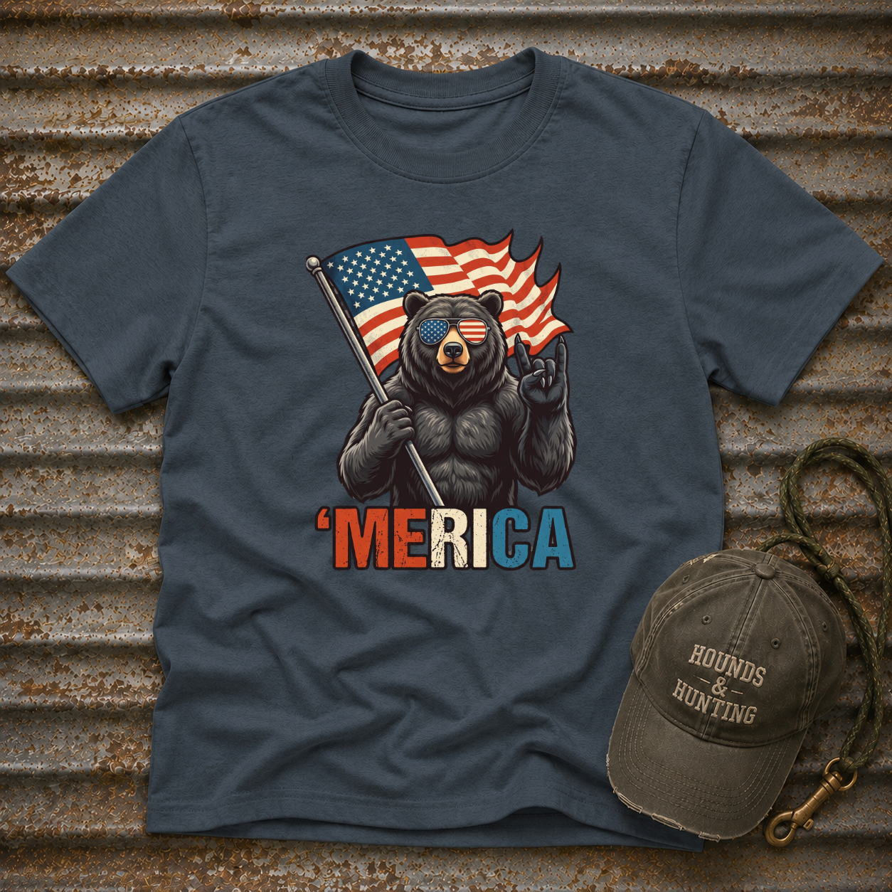 'Merica Bear T-Shirt